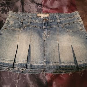 YMI jean skirt